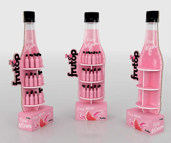 FRUTOP FIZZY MIXERS 3D STAND